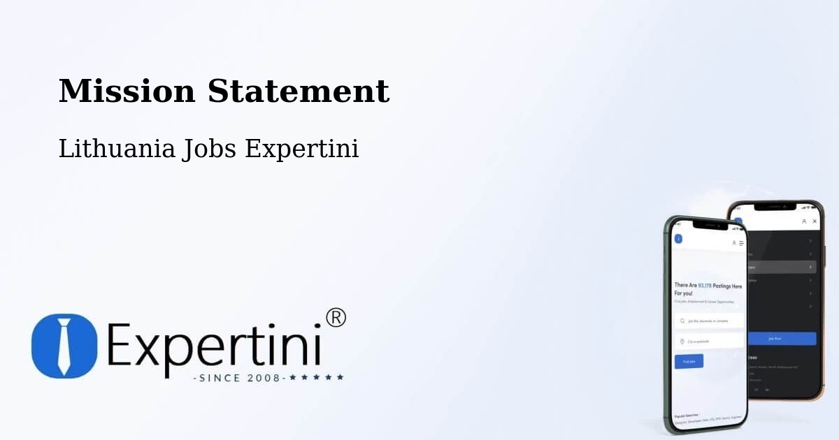 Corporate Mission – Žagarė - Lithuania Jobs Expertini